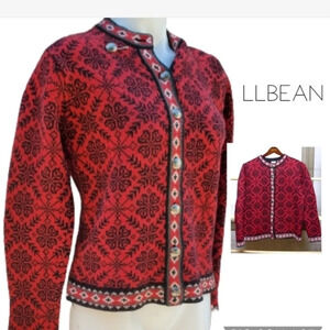 L.L Bean Alpine‎ Cardigan  S